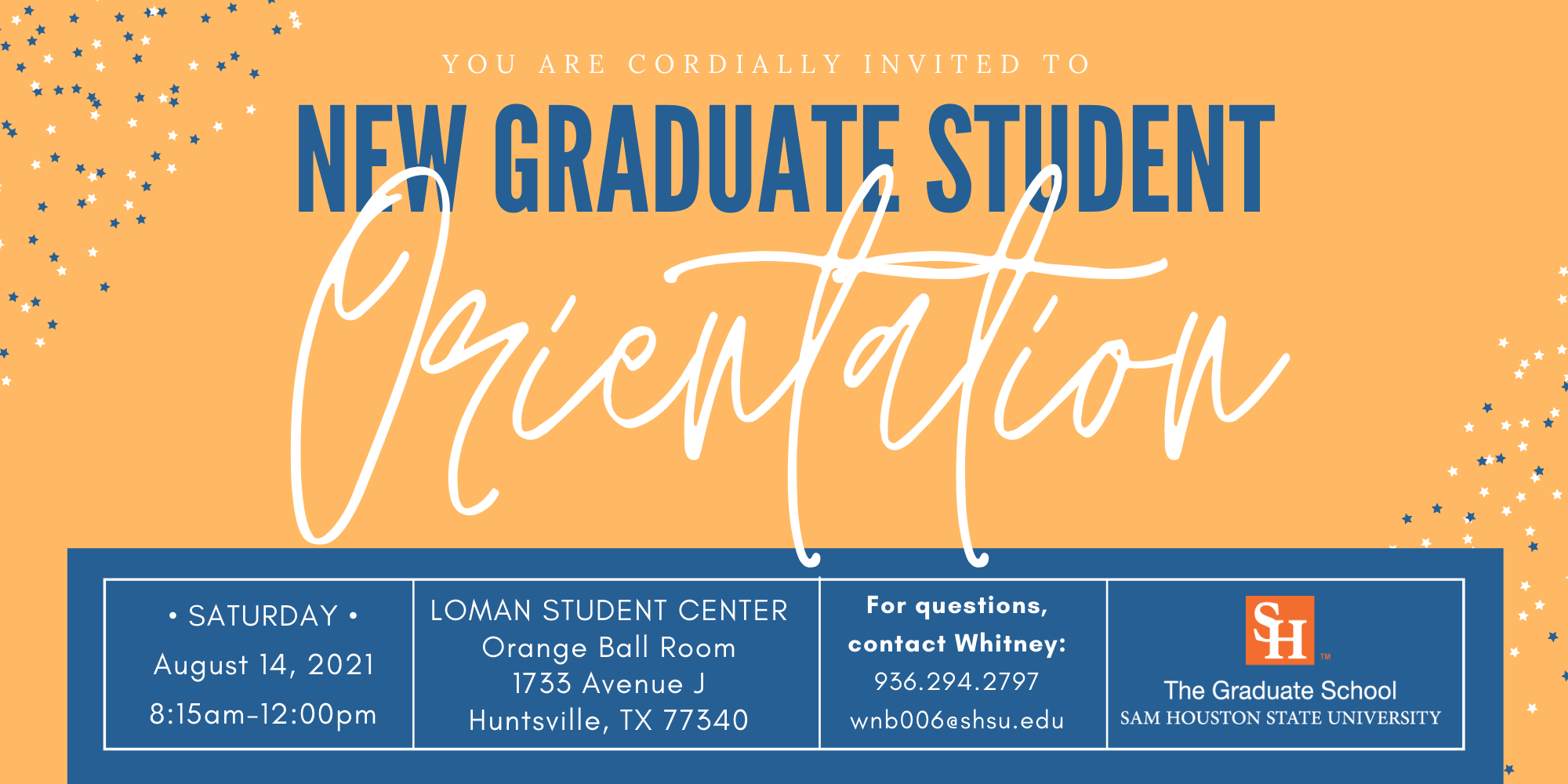 New Graduate Students!